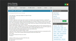 Desktop Screenshot of jerryhuang.net